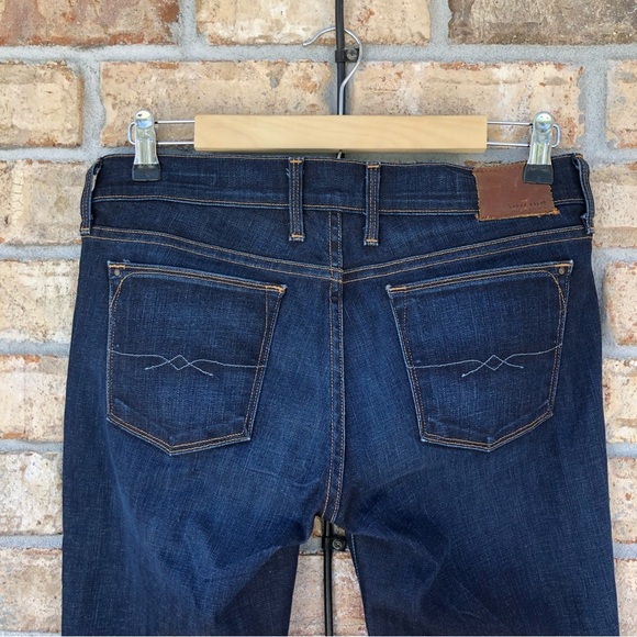 Lucky Brand Nade in USA Charlie Mid-Rise Skinny Jeans Dark Blue 6/28 Ankle - Picture 7 of 16